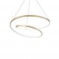 Lampa Wisząca Mosiężna Spiralna OZ SP D80 ON-OFF 269467 IDEAL LUX 