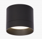Nowoczesna oprawa sufitowa natynkowa tuba spot sufitowy aluminium czarny KENDAL LP-6331/1SM L BK Light Prestige 
