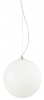 LAMPA WISZĄCA SZKLANA KULA BIAŁA MAPA SP1 D20 IDEAL LUX 009148 