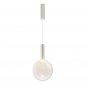 Nowoczesna Lampa Wisząca LED Biała Szklany Klosz Kula NEBULA MOD182PL-L6W3K MAYTONI 