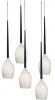 LAMPA WISZĄCA AZZARDO IZZA AZ0311 NOWOCZESNA RETRO BIAŁA 