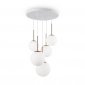 Lampa Wisząca Metalowa Szklane Kule BASIC MOD321PL-05G MAYTONI 