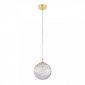 Złota Nowoczesna Lampa Wisząca Szklany Klosz CADIX 4609 TK-LIGHTING 