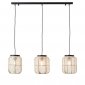 Lampa Wisząca Lniany Klosz ZAIRE 101779 ENDON 