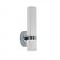 Designerski kinkiet ścienny w kolorze chrom nowoczesny art deco glamour AMBIENTE LED CCT LP-1510/1W CH Light Prestige 