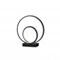 Lampa Stołowa Czarna Spiralna OZ AP ON-OFF 269481 IDEAL LUX 