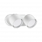 Minimalistyczny Biały Kinkiet Ścienny DODO 314136 IDEAL LUX 