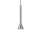 Srebrna Lampa Wisząca Stożkowa LED 7W DIESIS SP 285122 IDEAL LUX 