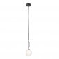 Lampa Wisząca Chrom Nowoczesna Biała Kula ERO I CROMO A OR84962 ORLICKI DESIGN 