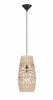 Lampa wisząca pleciona ratan i bambus podłużna owalna boho rystykalna minimalistyczna industrialna nad stół GELVIRA LE45378 Luces Exclusivas 