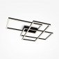 Nowoczesny Plafon Geometryczny LED MAYTONI LINE MOD016CL-L80BK 