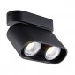 ACGU10-147 RONDIA2 PLAFON CZARNY/BLACK 