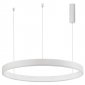 Biała Lampa Wisząca Okrąg JACA CCT LE43514 LUCES EXCLUSIVAS 
