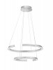 Lampa wisząca srebrne okręgi ORINOCO LE44531 Luces Exlusivas 