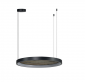 Designerska i nowoczesna lampa wisząca LED czarna KRYPTON 60 3-STEP CCT AZ6664 AZZARDO 