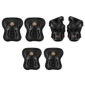 Ochraniacze Nils H320 Fly (black/gold)