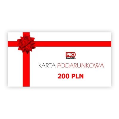 Karta podarunkowa 200zł 