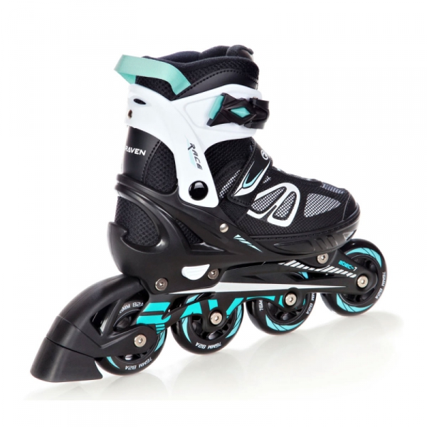 Rolki Raven Advance (black/mint)