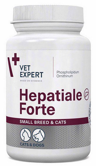 Hepatiale Forte małe psy i kot  40 kapsułek