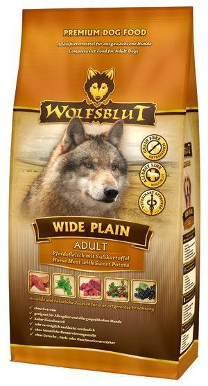 Wolfsblut Dog Wide Plain - konina i bataty 2kg