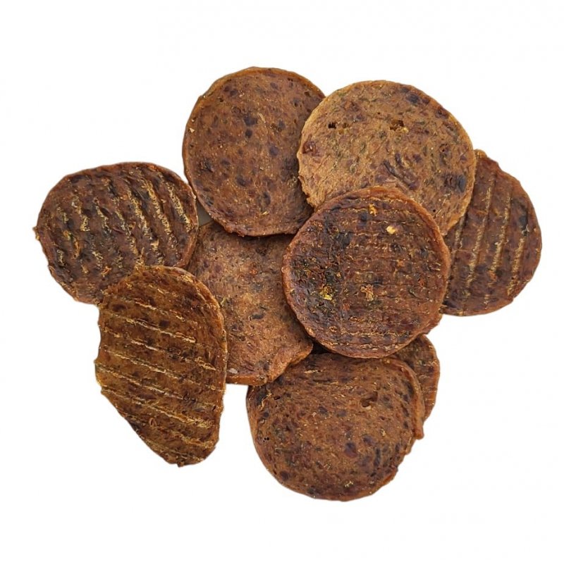 SMACZAKI Cienkie Chipsy z Jagnięciną z Warzywami 250g
