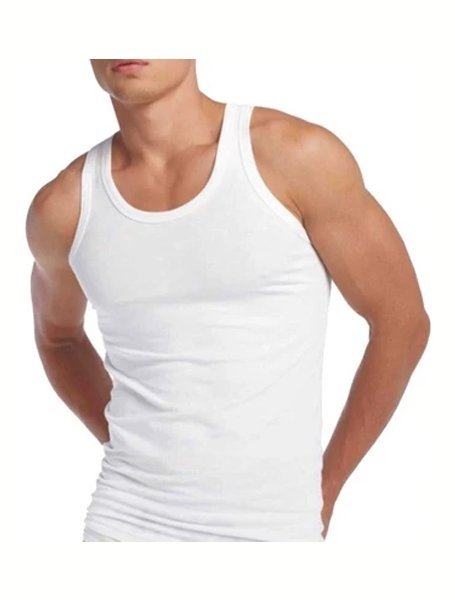Podkoszulka MĘSKA na ramiączkach FORMAX Biała R: