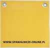 KURTYNA ZBROJONA OPEN WELD SOLID HD CZARNA, ŻÓŁTA, NIEBIESKA 1950X2800 mm (szer.x wys.)