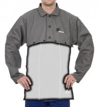 WELDAS-38-4328 Arc Knight® ochrona ramion i barków (bolerko), wysokiej odporności trudnopalna bawełna 520 gr./m2 
