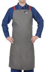 WELDAS-38-4342W Arc Knight® fartuch spawalniczy, wysokiej odporności trudnopalna bawełna 520 gr./m2 (107 cm/80 cm) dł x szer