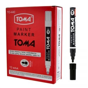 TOMA - MARKER OLEJOWY BIAŁY