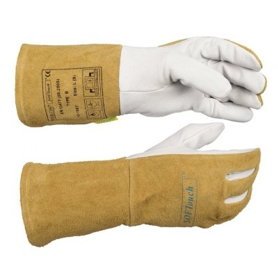 WELDAS-SOFTouch™ rękawica spawalnicza wykonana z licowej skóry koziej 10-1007 L