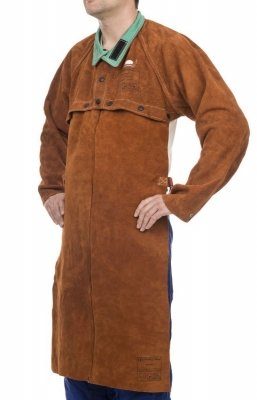 WELDAS-Lava Brown™ skórzana, spawalnicza ochrona ramion i barków (bolerko) z dwoiny bydlęcej 44-7800 