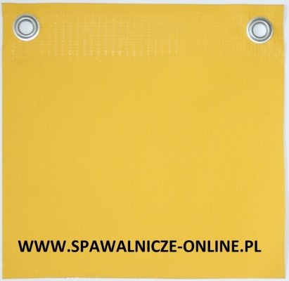 KURTYNA ZBROJONA OPEN WELD SOLID HD CZARNA, ŻÓŁTA, NIEBIESKA 1950X2800 mm (szer.x wys.)
