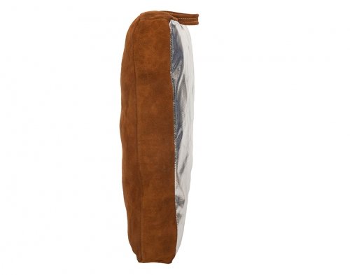 WELDAS - Lava Brown™ poduszka spawalnicza 44-7905 ; dwoinowa, brązowa, skóra wołowa z jednej strony a z drugiej PFR Rayon, rozmiar: 39 x 33 x 3 cm.