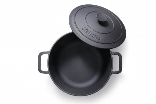 Skottsberg Garnek żeliwny z pokrywką 28 cm