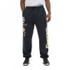 Mitchell & Ness spodnie dresowe męskie czarne NBA Champ City Fleece Bottoms Los Angeles Lakers PSWP3253-LALYYPPPBLCK