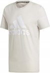 Adidas t-shirt męski biały Mh Badge of Sport Tee Dq1457