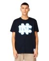 Mitchell & Ness t-shirt NCAA University Of North Carolina Large Logo Tee BMTRINTL1272-UNCNAVY