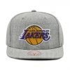 Mitchell & Ness czapka z daszkiem NBA Los Angeles Lakers Team Logo High Crown 6 Panel Classic Red Snapback HHSS3272-LALYYPPPGYHT