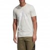 Adidas t-shirt męski biały Mh Badge of Sport Tee Dq1457