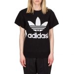Adidas Originals Hy Ssl Knit Sport Baumwolle T-Shirt In Schwarz für Damen 