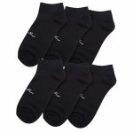 Karl Kani skarpetki stopki czarne 6 par Socks Singature Invisible 6pack 30040010