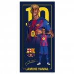FC Barcelona ręcznik plażowy Lamine Yamal mikrofibra 70X140 124609