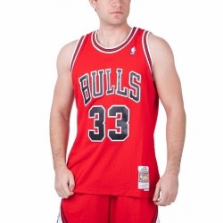 Mitchell & Ness koszulka męska Chicago Bulls NBA Swingman Jersey Scottie Pippen #33 SMJYGS18153-CBUSCAR97SPI