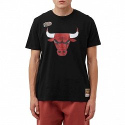 Mitchell & Ness t-shirt NBA Chicago Bulls Team Logo Tee BMTRINTL1051-CBUBLCK