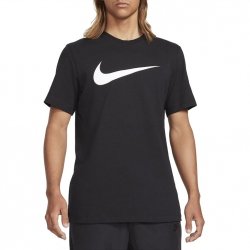 Nike t-shirt męski czarny Nsw Icon Swoosh DC5094-010