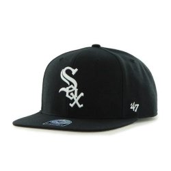 Brand `47 czapka z daszkiem Mlb Chicago White Sox Captain B-SRS06WBP-BK