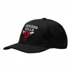 Mitchell & Ness czapka z daszkiem NBA Chicago Bulls Team Logo High Crown 6 Panel Classic Red Snapback HHSSINTL102-CBUYYPPPBLCK