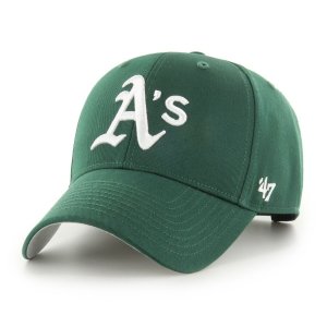 Brand `47 czapka z daszkiem Oakland Athletics Raised B-RAC18CTP-DG 