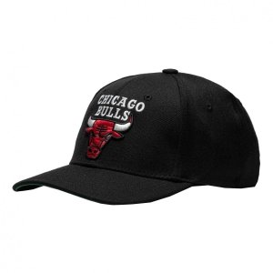 Mitchell & Ness czapka z daszkiem NBA Chicago Bulls Team Logo High Crown 6 Panel Classic Red Snapback HHSSINTL102-CBUYYPPP<br />BLCK 